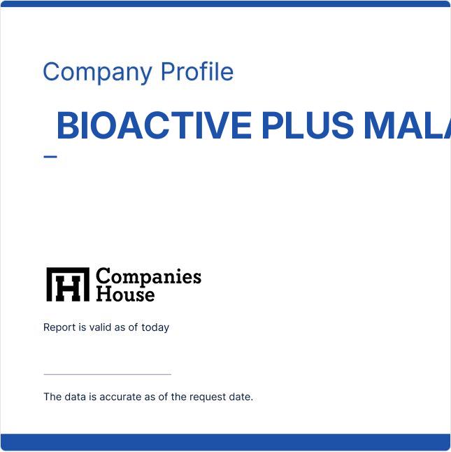 BIOACTIVE PLUS MALAYSIA
