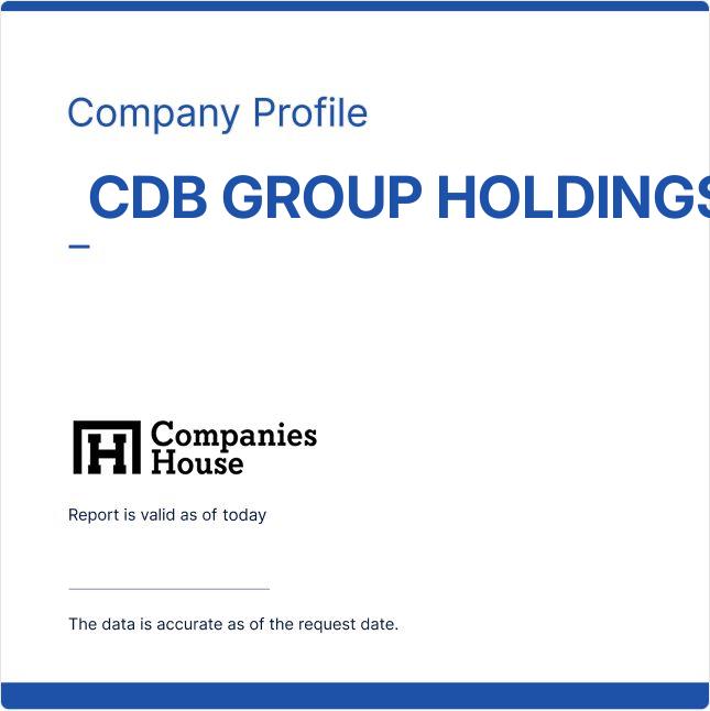 CDB GROUP HOLDINGS
