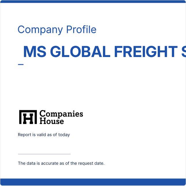Ms Global MS GLOBAL FREIGHT SOLUTION