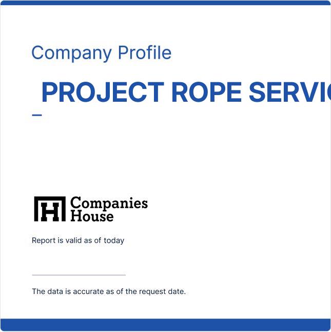 Project Rope Work PROJECT ROPE SERVICES