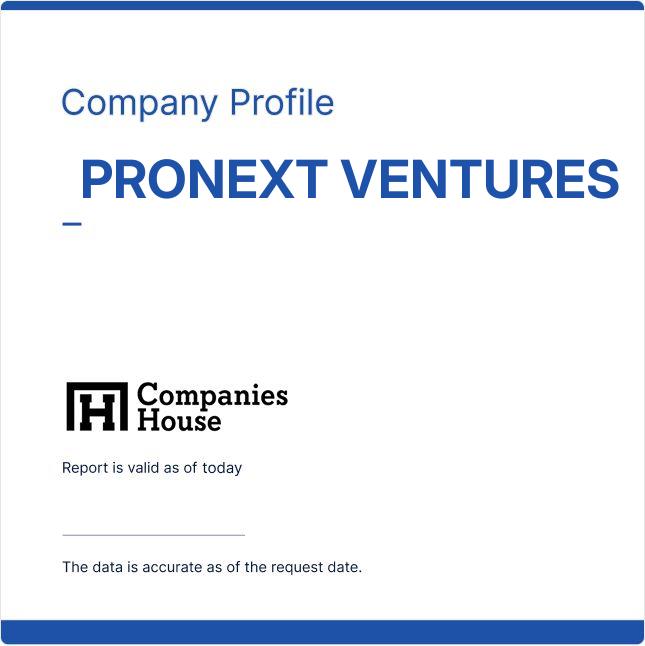 Pronext PRONEXT VENTURES
